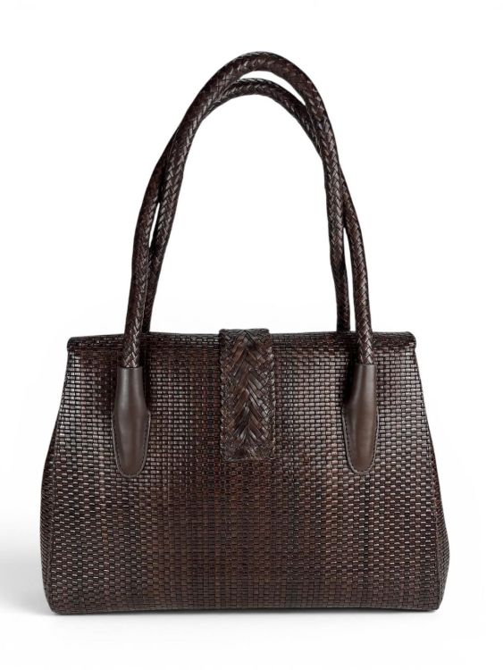  (KIRSTEN Large Toledo fence Brown) - Bonne Shoe Online