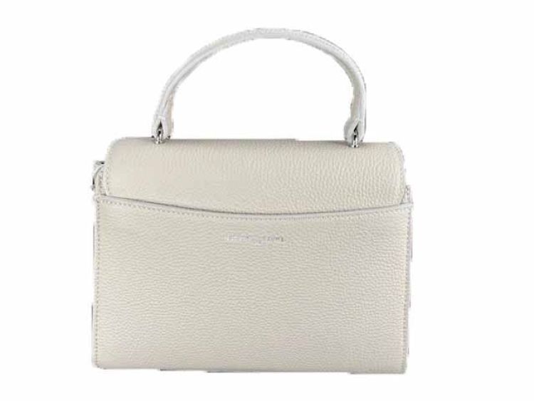 Nathan-Baume Charlène beige crossbody handtas leder – linen dames tas