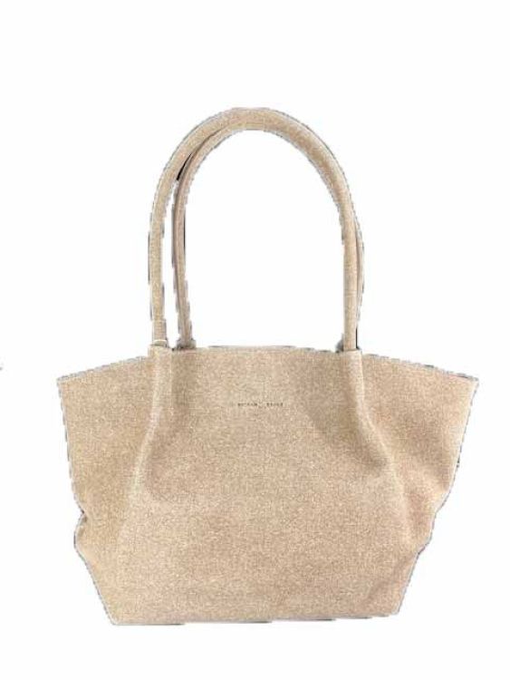 Nathan-Baume Galatée beige tote bag nubuck – elegante dames handtas